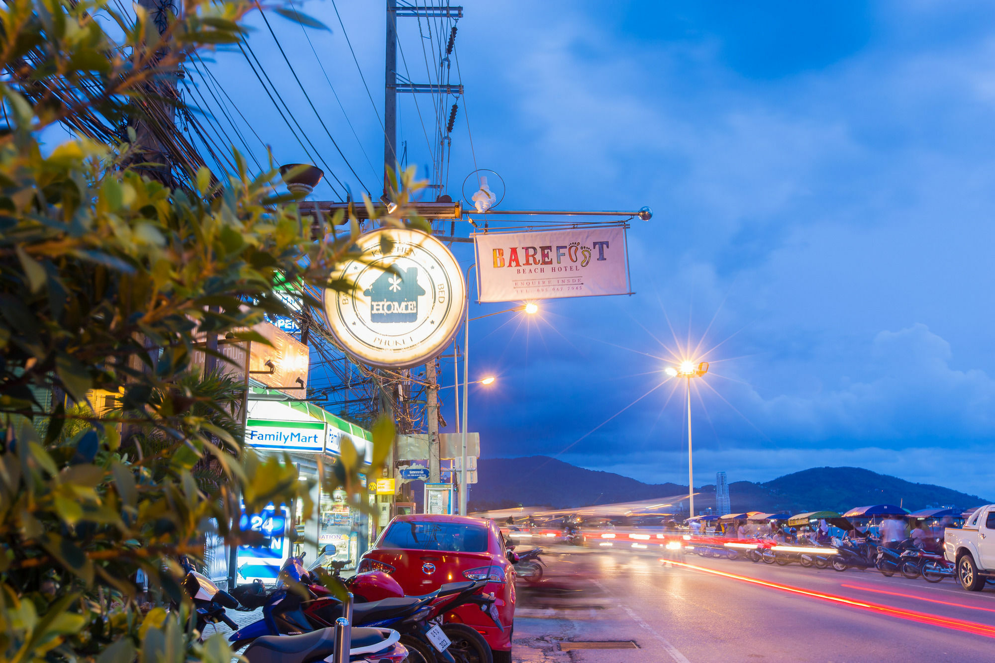 Barefoot Hotel Kalim Beach Front Patong Buitenkant foto